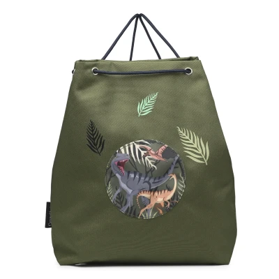 Afbeelding van Caramel &amp; Cie Zwem /Turnzak Jurassic Groen