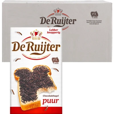 Afbeelding van De Ruijter Hagel Puur 18x390g