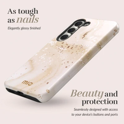 Afbeelding van MIO Gold Marble Magsafe Compatible for Samsung S25+ 5G