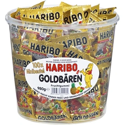 Afbeelding van Haribo Goudberen 100stuks