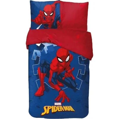 Afbeelding van Marvel Spiderman Dekbedovertrek 140x200 Cm 100% Katoen Eenpersoons