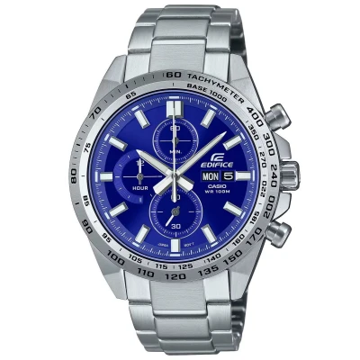 Afbeelding van Casio Edifice EFR 574D 2AVUEF Horloge Staal Zilverkleurig Ø 41 mm