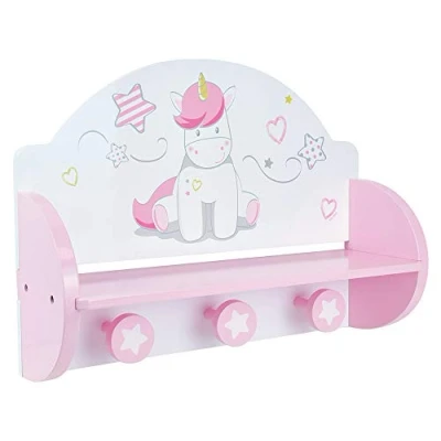 Afbeelding van Wandkapstok Fun House UNICORN