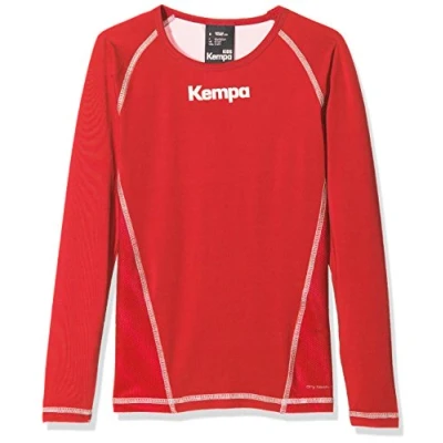Afbeelding van Kempa Attitude Thermo Shirt Lange Mouw Kind Rood Maat 164