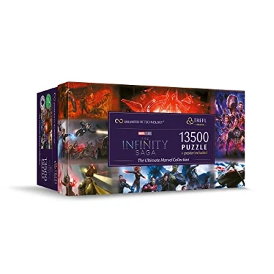 Afbeelding van Avengers Puzzel box met 9 Puzzels The Ultimate Marvel 5900511810240