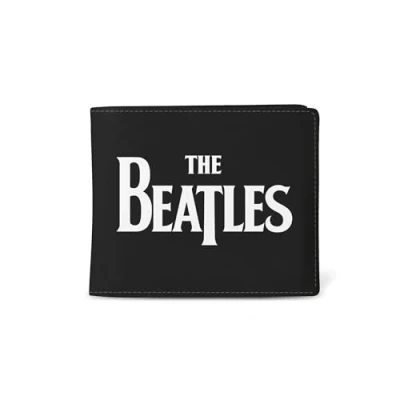 Afbeelding van Beatles, The Logo Portemonnee zwart Polyurethaan
