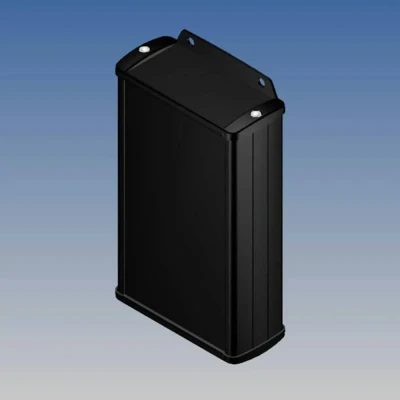 Afbeelding van Teko TEKAM 22 E.9 Universele behuizing Aluminium, Zink Zwart 1 stuk(s)