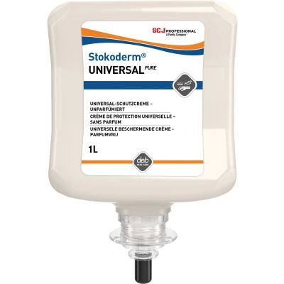 Afbeelding van Handcrème SCJ Stokoderm Universal Pure parfumvrij 1liter