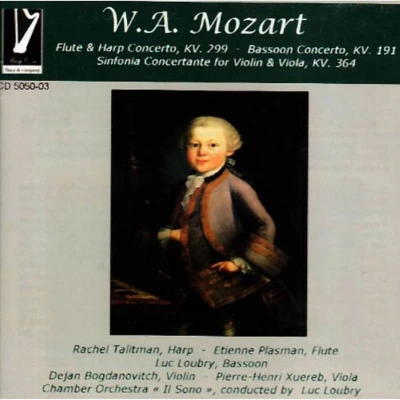 Afbeelding van Mozart: Concerto For Harp, Flute, B