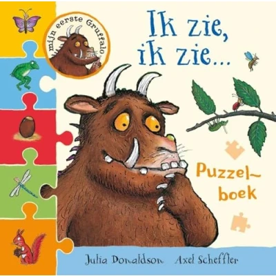 Afbeelding van Uitgeverij lemniscaat kartonboek gruffalo ik zie, zie