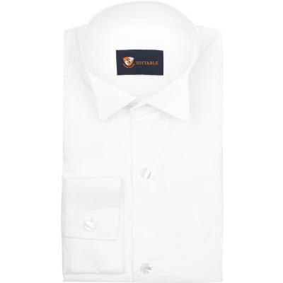 Afbeelding van Rokwit Pakket maat 36 met Slim fit Pasvorm Katoen Suitable Herenkleding