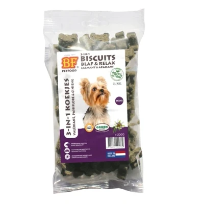 Afbeelding van 12x BF Petfood 3in1 Koekjes Blaf &amp; Relax Mini 200 gr