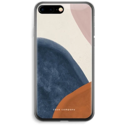 Afbeelding van Case Company® hoesje geschikt voor iPhone 7 PLUS Geo #1 Soft Cover Telefoonhoesje Bescherming aan alle Kanten en Schermrand
