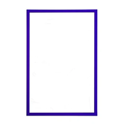 Afbeelding van Bi Office Magneetbord, droog afwisbaar, 60 x 40 cm, paars