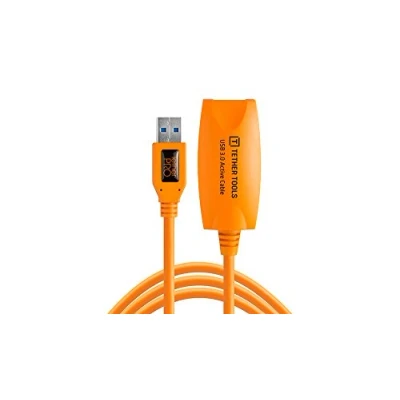 Afbeelding van Tether Tools USB kabel 3.2 Gen1 (USB 3.0 / 3.1 Gen1) A stekker, bus 5.00 m Oranje CU3017