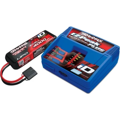 Afbeelding van Traxxas 3S set (1X 2849X 11.1V LiPo &amp; 1X 2970G ID charger