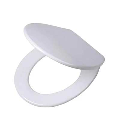 Afbeelding van Tiger Boston WC bril Toiletbril met deksel Soft Close Easy clean functie Duroplast Wit / Chroom