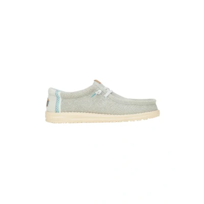Afbeelding van HEYDUDE Wendy Stretch Sox, damesschoenen, instappers voor dames, comfortabel en licht, Cloud Blue Dawn Blue, 45 EU