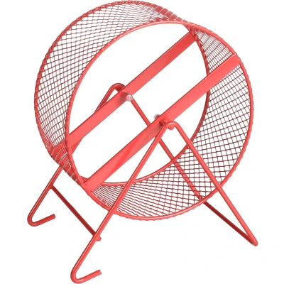 Afbeelding van Flamingo Trota Speelgoed Knaagdier Ks Looprad Metaal Rood S Dia. 15,5cm 1st 127279