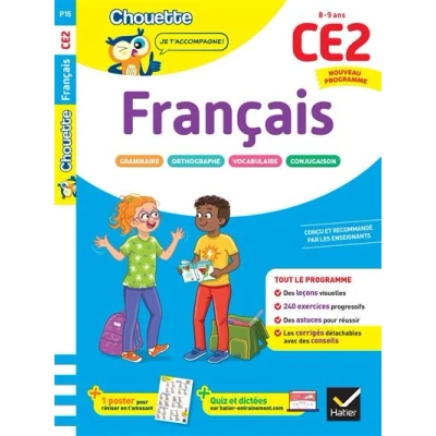 Image de Français CE2 Cahier de soutien nouveau programme