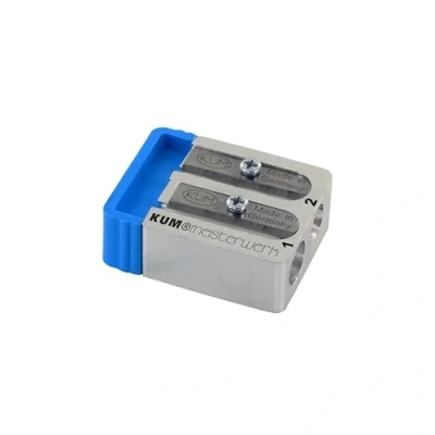 Afbeelding van KUM AZ105.72.19 M Lange conische puntenslijper &quot;meesterwerk&quot;, neopreen tas, 2 reservemessen, 1 stuk