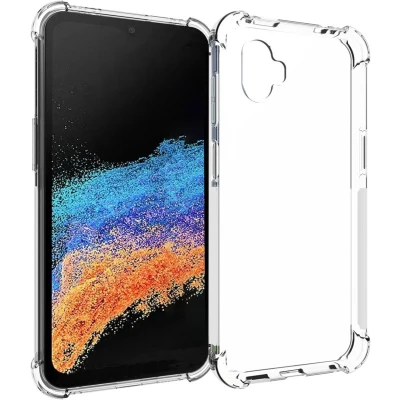Afbeelding van iMoshion Hoesje Geschikt voor Samsung Galaxy Xcover 6 Pro Siliconen Shockproof Case Transparant