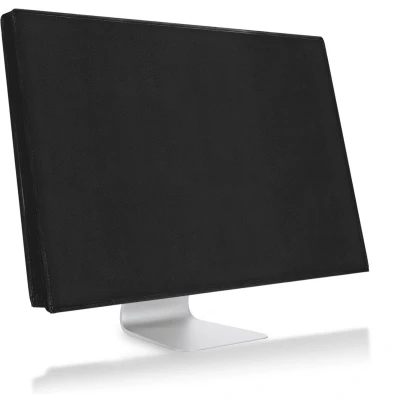 Afbeelding van kwmobile beschermhoes monitor geschikt voor iMac 27&quot; / Pro hoes Computerscherm cover Computer accessoires PC scherm stofkap in zwart