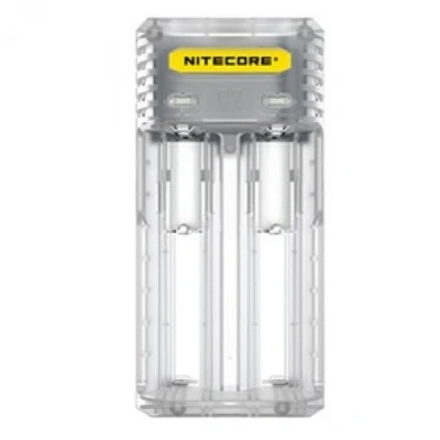 Afbeelding van Nitecore Q2 snellader voor Li Ion batterijen, 2 asladers 4 kleuren om uit te kiezen