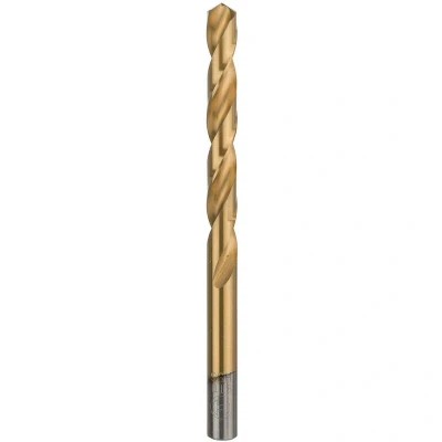 Afbeelding van Bosch Accessories 2609255107 HSS Metaal spiraalboor 9 mm Gezamenlijke lengte 125 TiN DIN 338 Cilinderschacht 1 stuk(s)