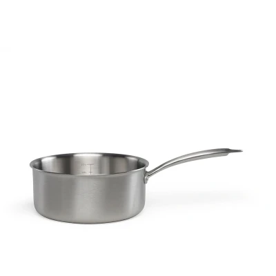 Afbeelding van Livoo Roestvrijstalen steelpan 20 cm, Pan + steelpan, Zilver