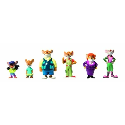 Image de 6 figurines Geronimo Stilton
