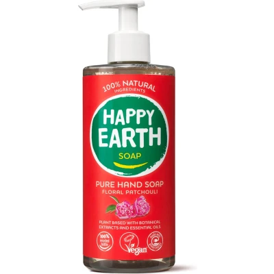 Afbeelding van Happy Earth Pure Hand Soap Floral Patchouli 300ML