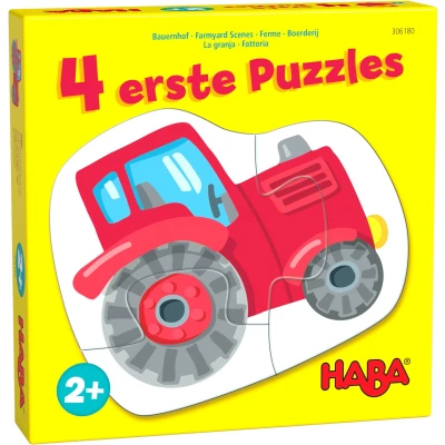 Afbeelding van Haba Legpuzzel 4 Eerste Puzzels Boerderij Junior Karton