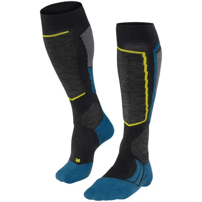 Afbeelding van Falke SK2 Kniekousen, Heren, Maat: 42/43, Black