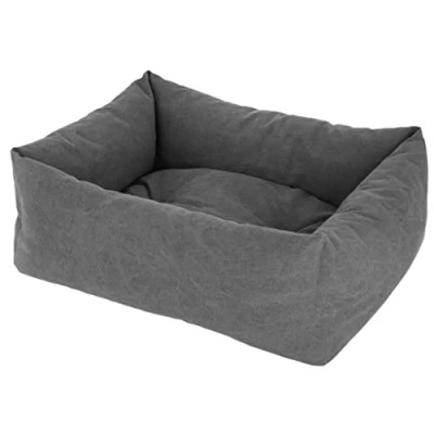 Afbeelding van Kerbl Pluche Bed Lucca Grijs 60cm x 70cm