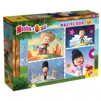 Afbeelding van MASHA PUZZLE MAXI FLOOR 24 stuks IT
