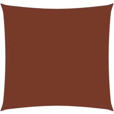 Afbeelding van Zonnescherm vierkant 4,5x4,5 m oxford stof terraccota
