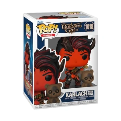 Afbeelding van Funko Pop! &amp; Buddy: Baldur&#039;s Gate Karlach Clive 3 Vinyl verzamelfiguur Cadeau idee Officiële merchandising Speelgoed voor kinderen en volwassenen Video Games Fans