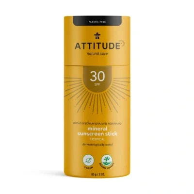 Afbeelding van Attitude Zonnebrandstick SPF 30 Tropical