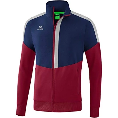 Afbeelding van Erima Squad worker jack new navy/bordeaux/silver grey 34 / XXXL