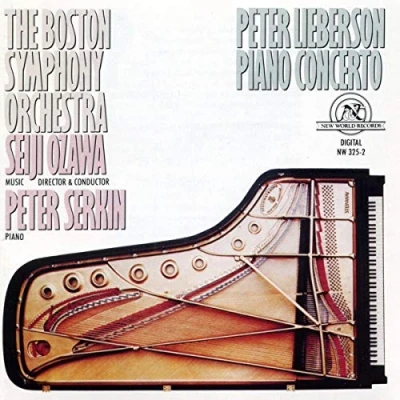 Afbeelding van Boston Symphony Peter Serkin Lieberson: Piano Concerto (CD)