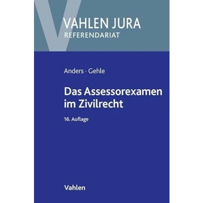 Afbeelding van Das Assessorexamen im Zivilrecht