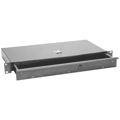 Afbeelding van Omnitronic Rack Drawer KE 1 Rackdrawer with lock 1U