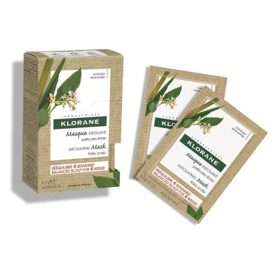 Afbeelding van Klorane Verzorgend Poeder Anti Roos 8x3 Masker 24gr Voor Gevoelige Hoofdhuid