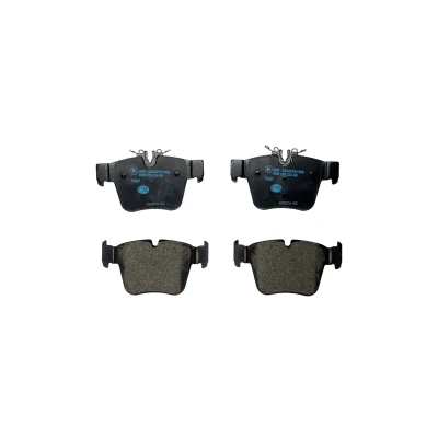 Afbeelding van HELLA 8DB 355 024 991 Remblokkenset Geschikt voor slijtage waarschuwingscontact MERCEDES BENZ: C Class Saloon, T modell, GLC Off Road