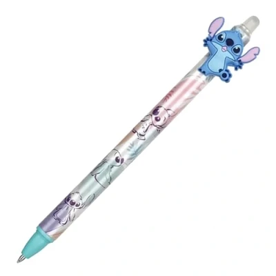 Afbeelding van DISNEY Stitch en Angel Willekeurige gelpen, blauwschrijvend, uitwisbaar, automatische pen 0,5mm