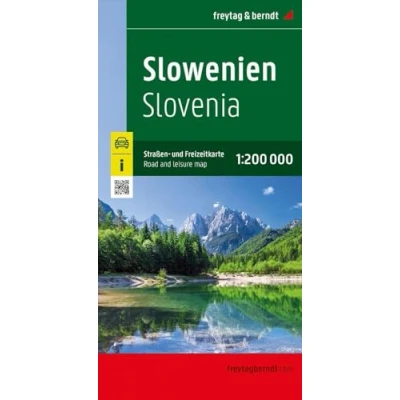 Afbeelding van Slowenien, Straßen und Freizeitkarte 1:200.000, freytag &amp; berndt