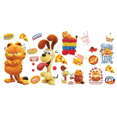 Afbeelding van ROOMMATES Garfield herpositioneerbare stickers
