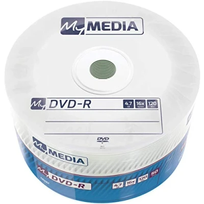 Afbeelding van MyMedia DVD R 52X 50PK Wrap 4.7GB