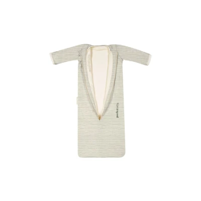 Afbeelding van Puckababy Slaapzak 4 Seizoenen Baby Zomerslaapzak en Winterslaapzak (6m 2,5j) TOG 0.25 tot 2.5 Green Stripes
